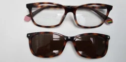 Rectangle Tortoise Polaroid Clip On Sunglasses -Polaeoid Shop 20240228 152834