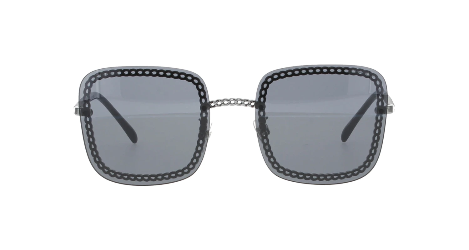 Metal Chanel Sunglasses & Chain 4 Metal Chanel Sunglasses & Chain - Image 2