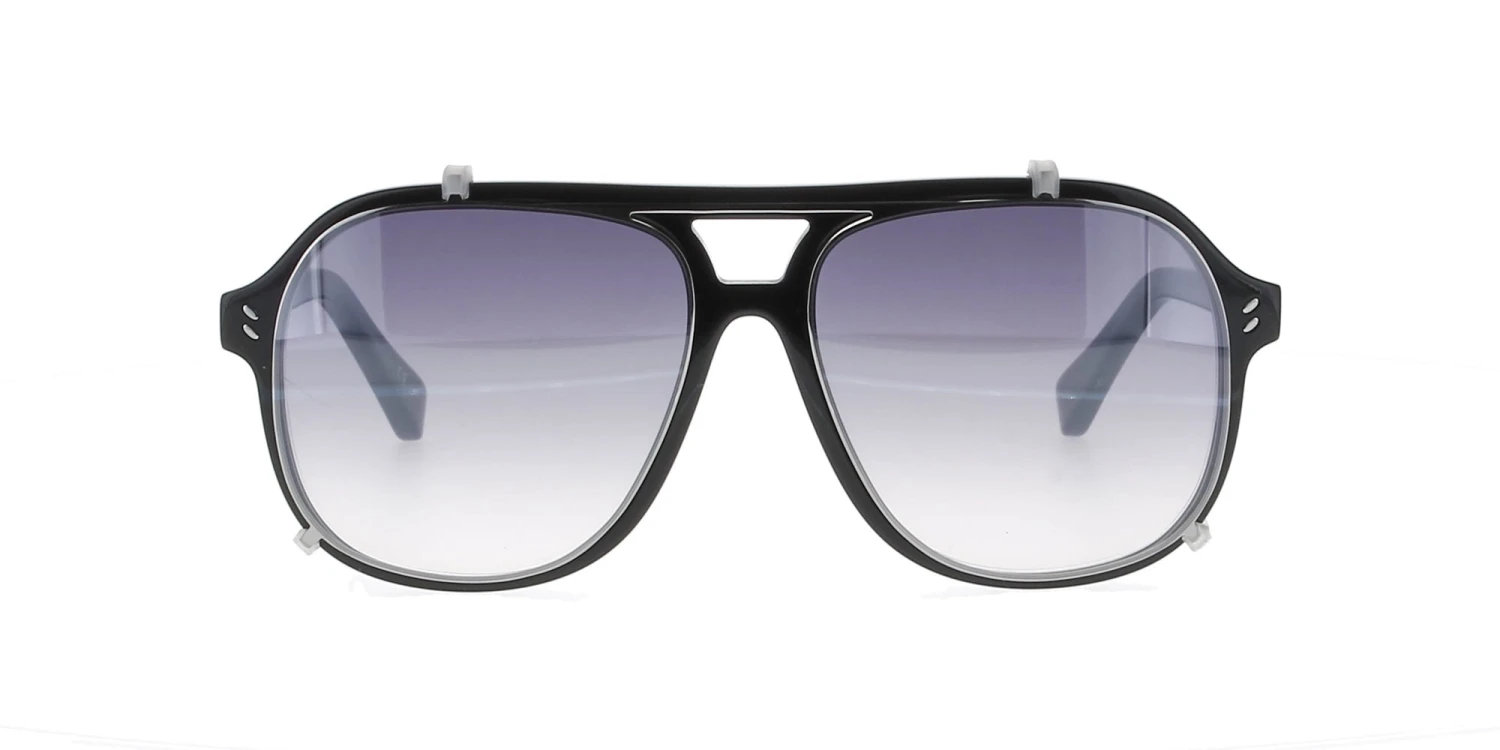 Stella McCartney Glasses With Clip-On Sunglasses 4 Stella McCartney Glasses With Clip-On Sunglasses - Image 2