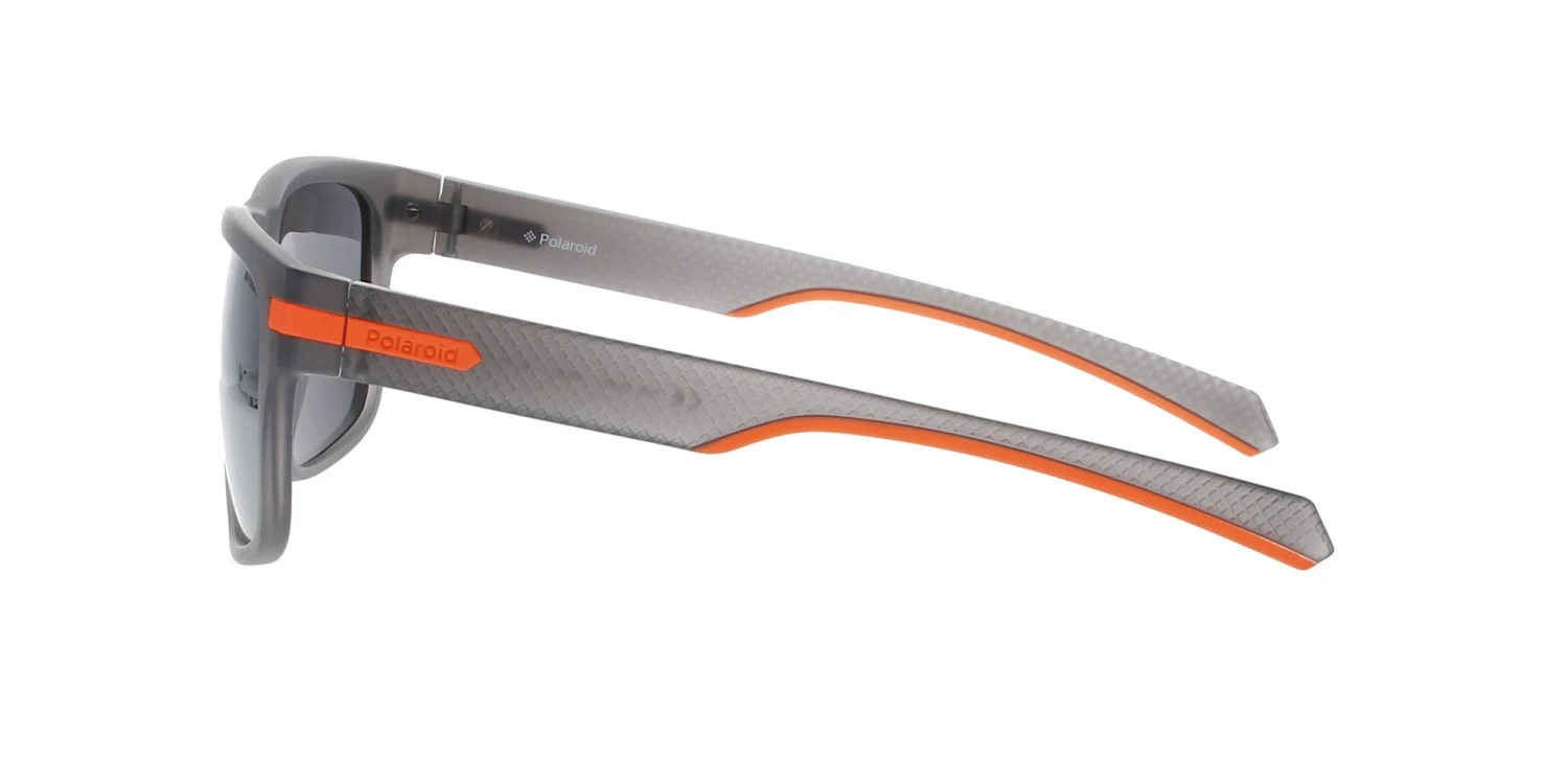 Matt Grey Transparent Polaroid Sunglasses 5 Matt Grey Transparent Polaroid Sunglasses - Image 3