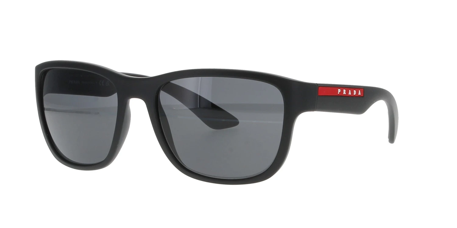 Matte Black Prada Linea Rossa Sunglasses 3 Matte Black Prada Linea Rossa Sunglasses