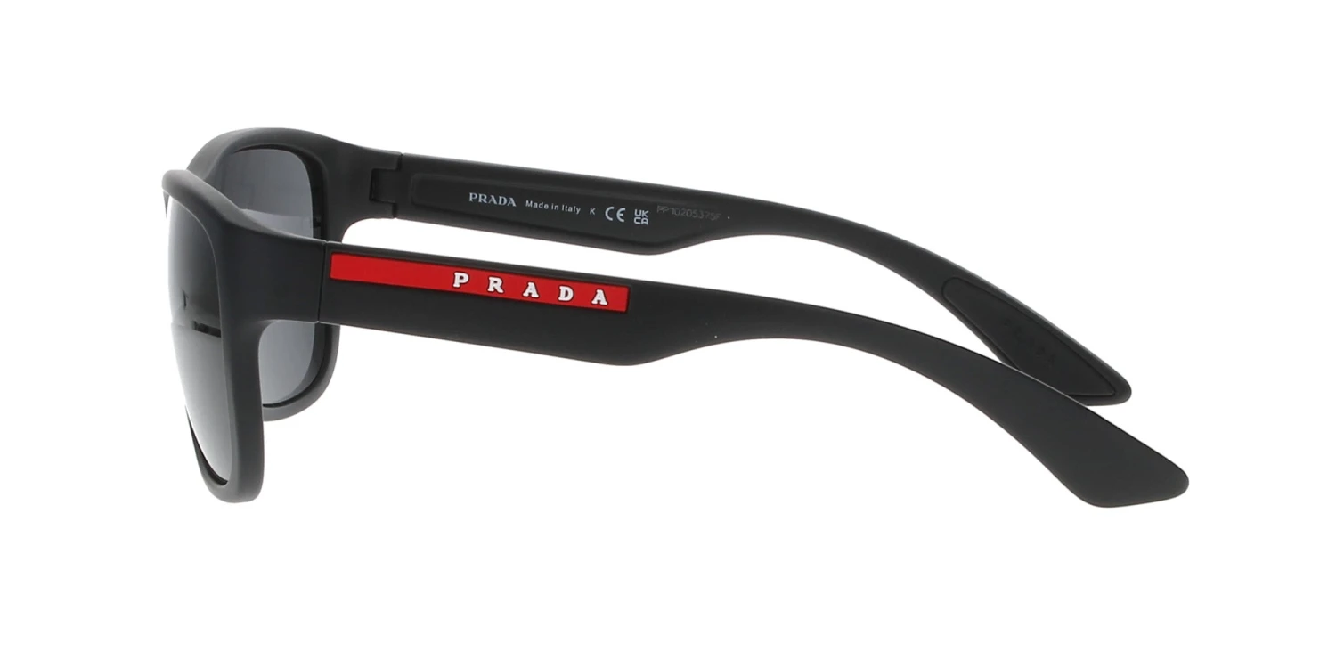 Matte Black Prada Linea Rossa Sunglasses 5 Matte Black Prada Linea Rossa Sunglasses - Image 3