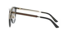 Black And Gold Round Gucci Sunglasses -Polaeoid Shop PRELOVEDSUN91 04